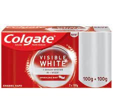 COLGATE VISIBLE WHITE TOOTHPASTE